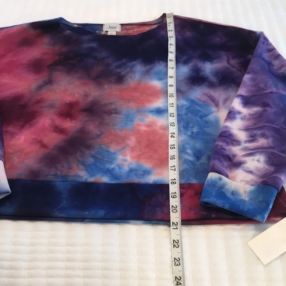 NWT Jenni Tie Dye Pajama Top